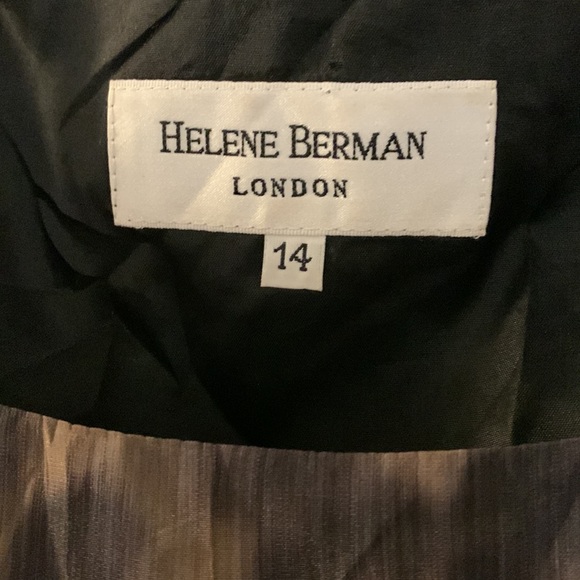 EUC Helene Berman sleeveless animal print dress - Picture 3 of 10